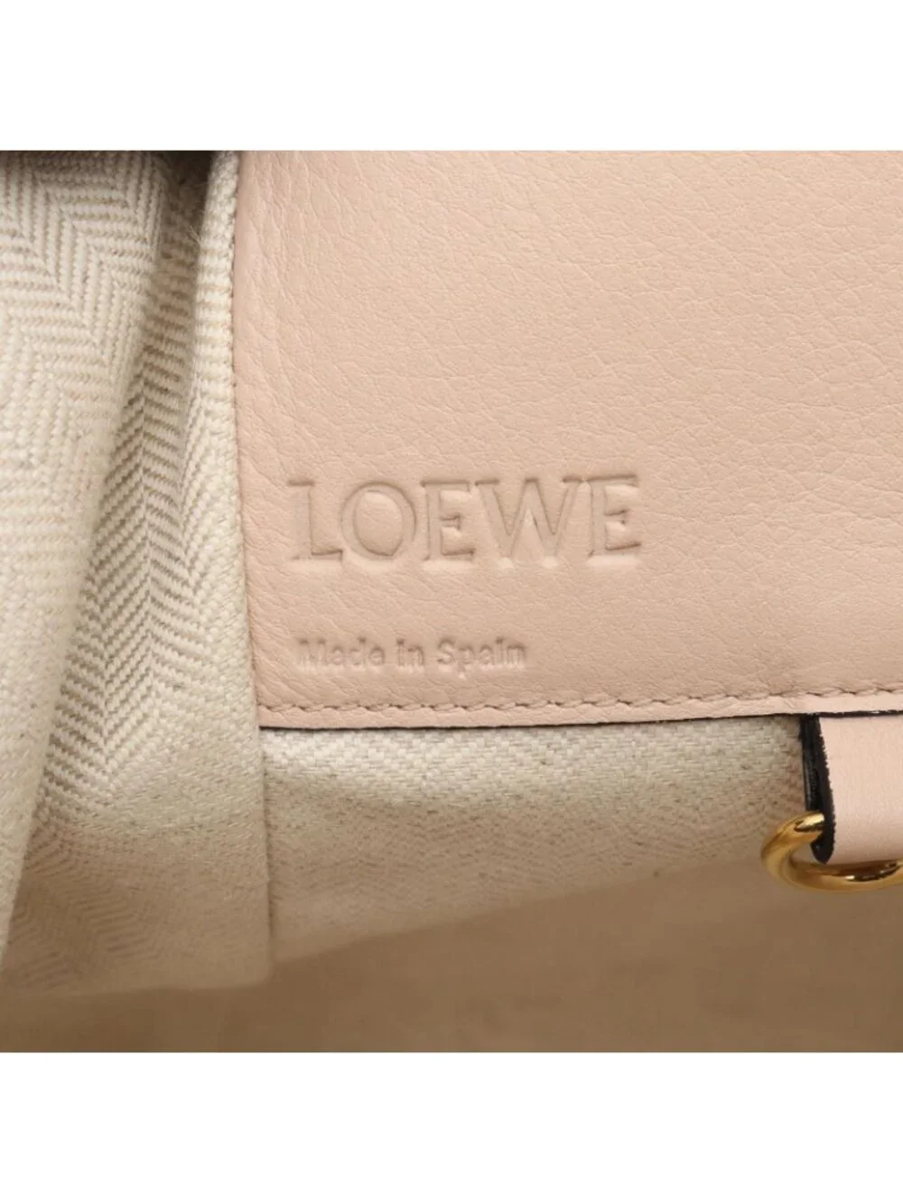 Loewe Handbag Hammock Small 2-Way Light Pink Leather
